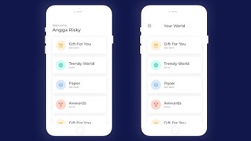 UI Animation Tutorial - Newsfeed Navigation