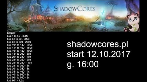 [OT] Shadowcores.pl start 12.10.2017