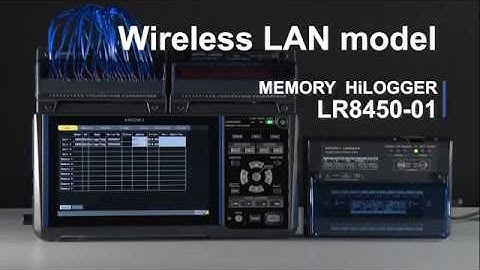 LR8450-01 Wireless Memory HiLogger
