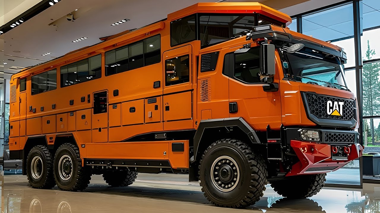 2026 Caterpillar Desert Titan 6×6 Motorhome – The Heavy‑Duty Beast Built to Conquer the Wild!