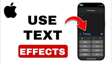 How To Use Text Effects On iPhone | iOS 18 (Quick And Easy Tutorial)