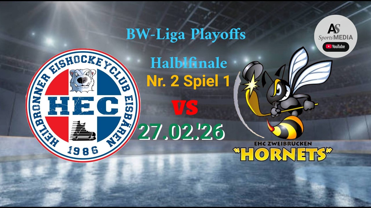 HEC Heilbronn vs. EHC Zweibrücken Letzte 3min +OT 5min +PS HF2Sp.1 #playoffs #halbfinale #eishockey