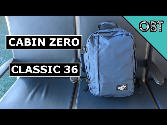 Live - CabinZero Classic Travel Backpack (36L) Review