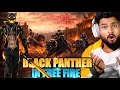 BLACK PANTHER 😱 VS V Badge Streamer Shocked in BR Rank आजा Noob Panther 1 vs 8 में !! 😤