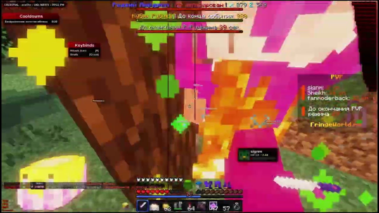 ЭТО ЛУЧШЕЕ ГРИФЕР ШОУ В МОЕЙ ЖИЗНИ , ЗАПЕНИЛ ВЕСЬ FRIGNEWORLD ЛУЧШИМ ЧИТОМ CELESTIAL CLIENT 1.16.5