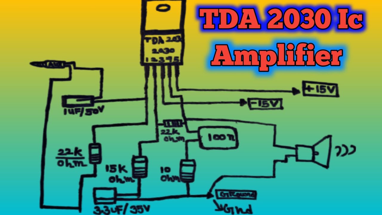 tda2030 Audio Amplifier || tda2030 ic 5.1 amplifier || tda2030 ic check