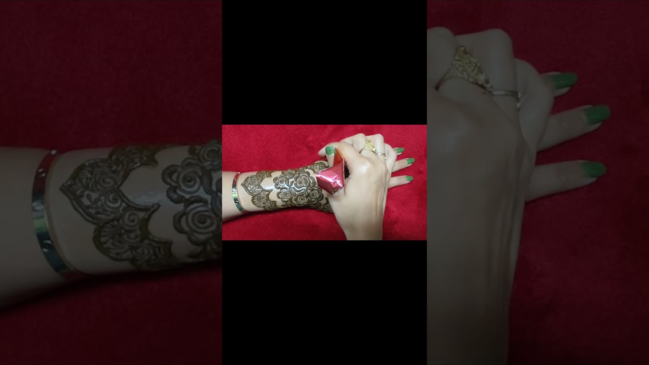 New flower pattern mehndi design for back hand mehandi stylish mehndi design aayat mehandi design 