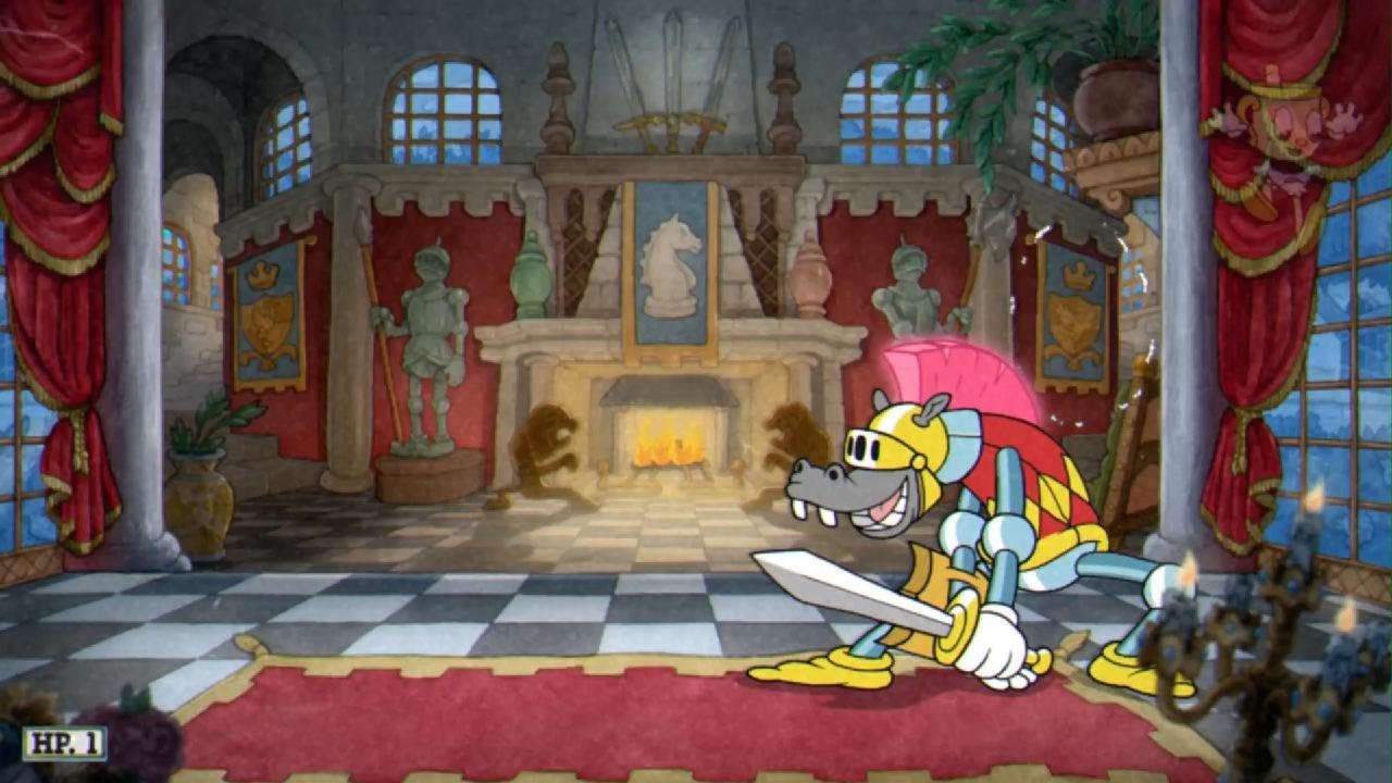 Cuphead how to beat the horse - YouTube
