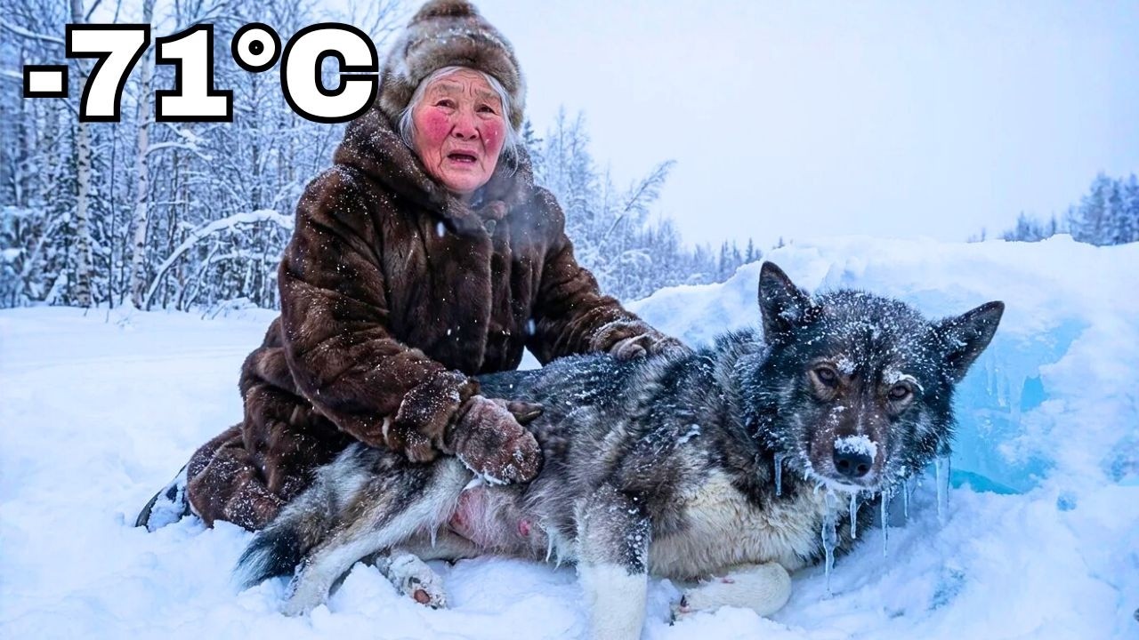 She Found a Frozen Pregnant Dog Buried in Snow at -71°C What Happened That Night Changed Her Life 🐕
