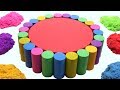 Learn Colors Shape It Sand Rainbow Sun Toys Surprise Toys Creative Fun For Kids