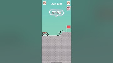 Draw bridge puzzle game level 2266 #drawing #game #Shorts