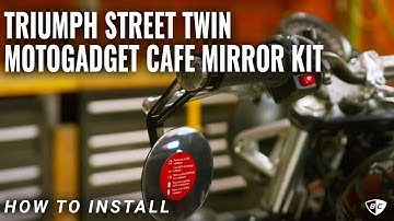How to Install Motogadget Cafe Mirror Kit on a Triumph Street Twin