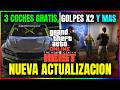 NUEVA ACTUALIZACION GTA5 Online! EPICO GOLPES X2! 3 COCHES GRATIS, DESCUENTOS y MUCHO MÁS!