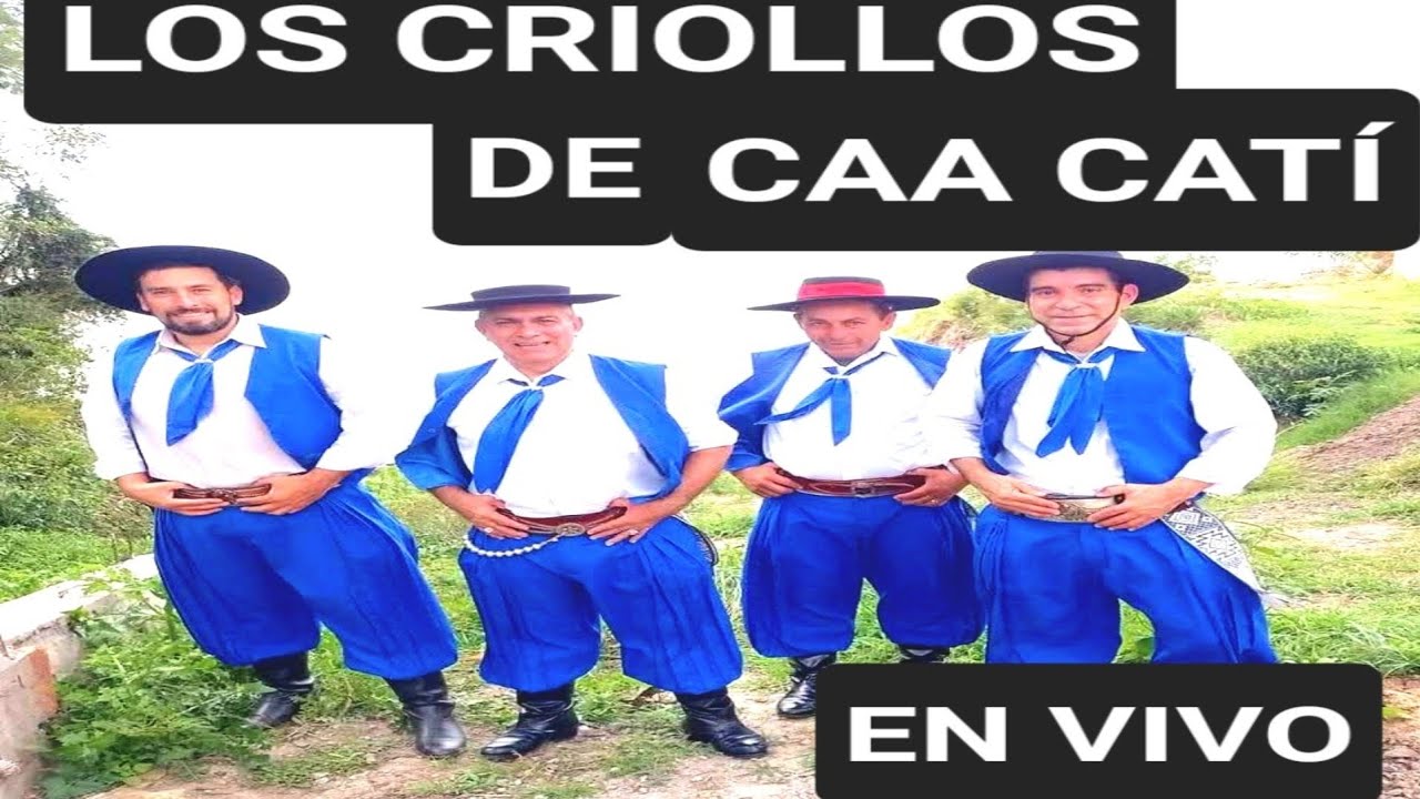 LOS CRIOLLOS DE CAA CATI - EN VIVO BARRIO JARDIN , CORRIENTES CAPITAL 27/04/2025