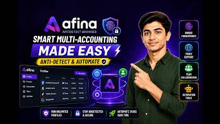 مراجعة متصفح Afina Antidetect لعام 2026 | إدارة حسابات متعددة وأتمتة سير العمل screenshot 4