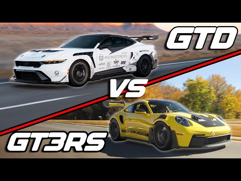 2025 Mustang GTD vs 2025 Porsche GT3RS