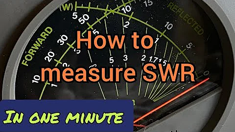 How to use an SWR meter in 1 minute