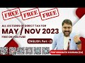 Full DT Portion FREE on YouTube | CA Inter | May/Nov 23 | Day 21 | CA Siddharth Narendra Surana