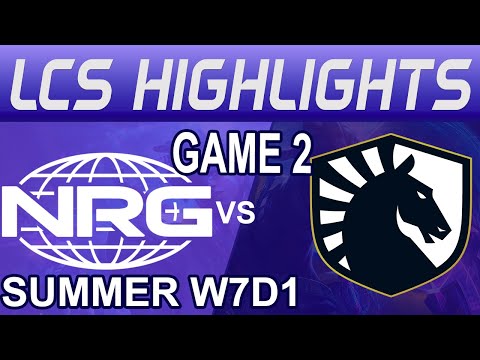 NRG vs TL Game 2 Highlights | LCS Summer W7D1 2024 | NRG Kia vs Team Liquid by Onivia