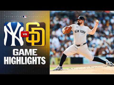 Yankees vs. Padres Game Highlights (9/5/26) | MLB Highlights