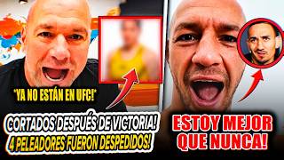 Cuatro peleadores MÁS fueron ELIMINADOS de la UFC! Ortega hace GRAPPLING con Arman! Conor McGregor!