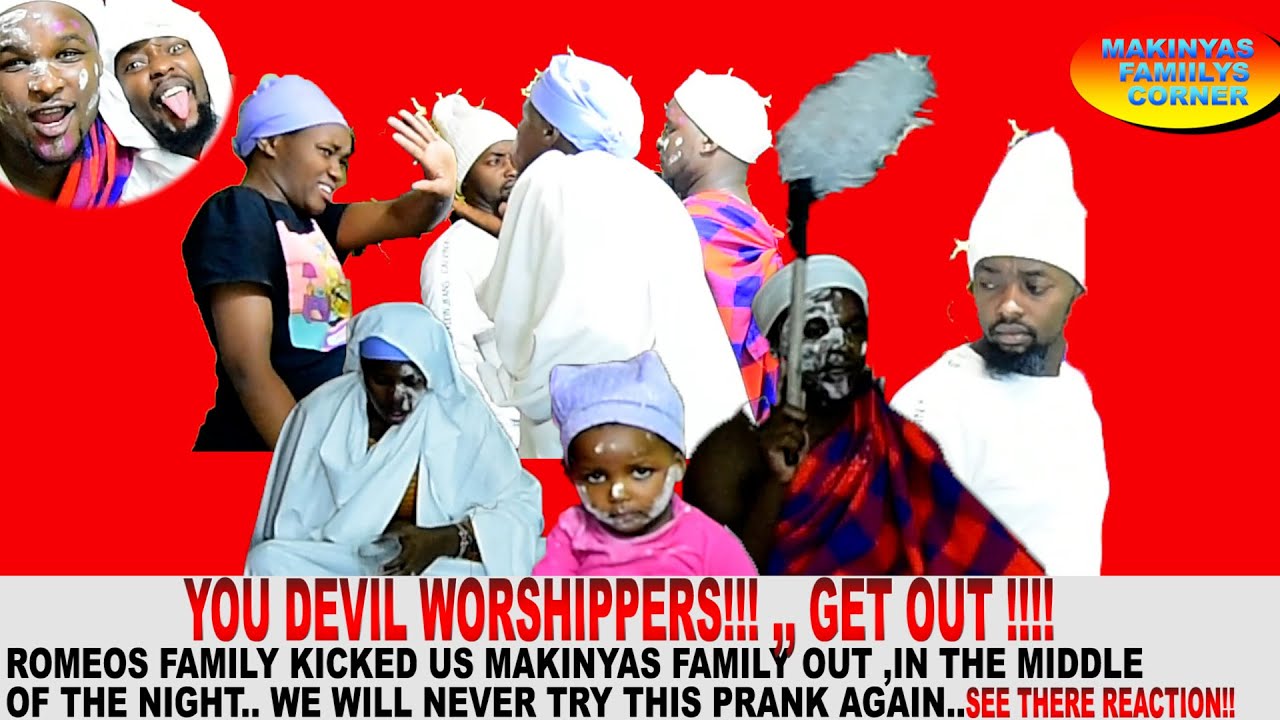 PERFOMING  RITUALS AT ROMEOS  FAMILY HOME IN THE MIDDLE OF THE NIGHT , PRANK ON ROMEOS FAMILY,