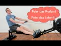 Ein dynamisches und euphorisches Workout auf dem Rudergerät