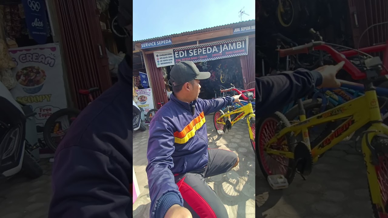 sepeda BMX bekas original merk element