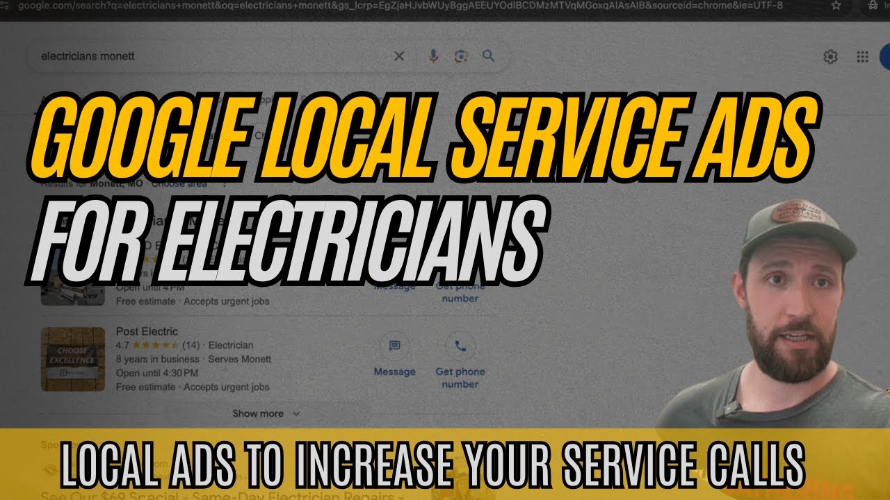 Boost Your Electrician Business with Local Service Ads! 🔌