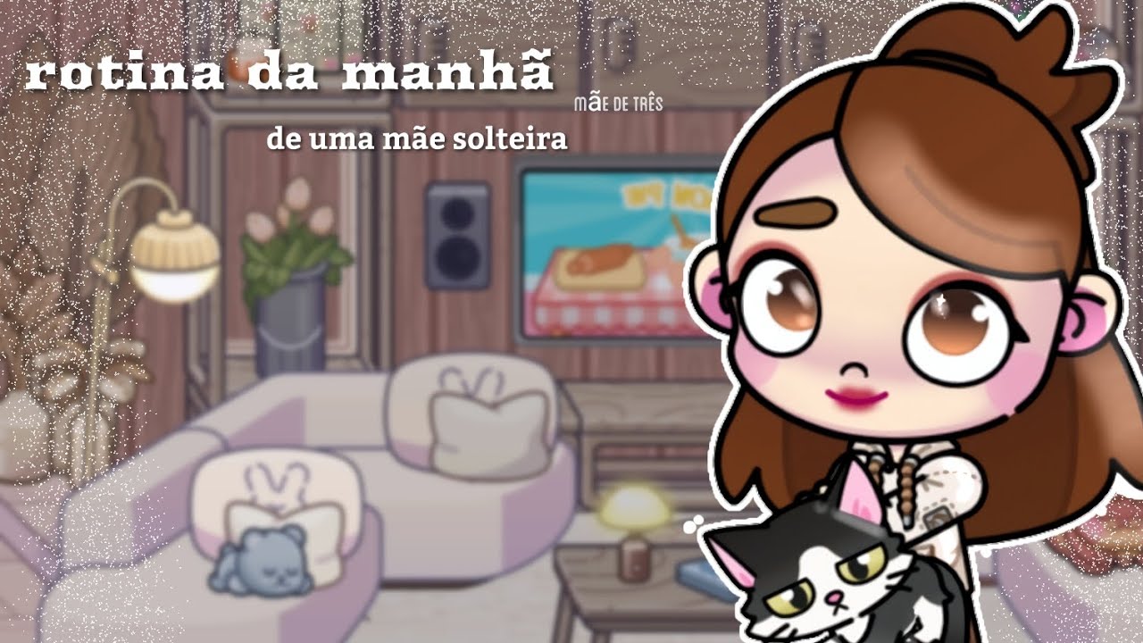 Rotina de uma mãe solteira com três filhos :)
