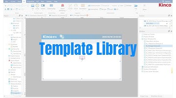 How to Use the Image & Template Libraries in Kinco DToolsPro | Complete Tutorial