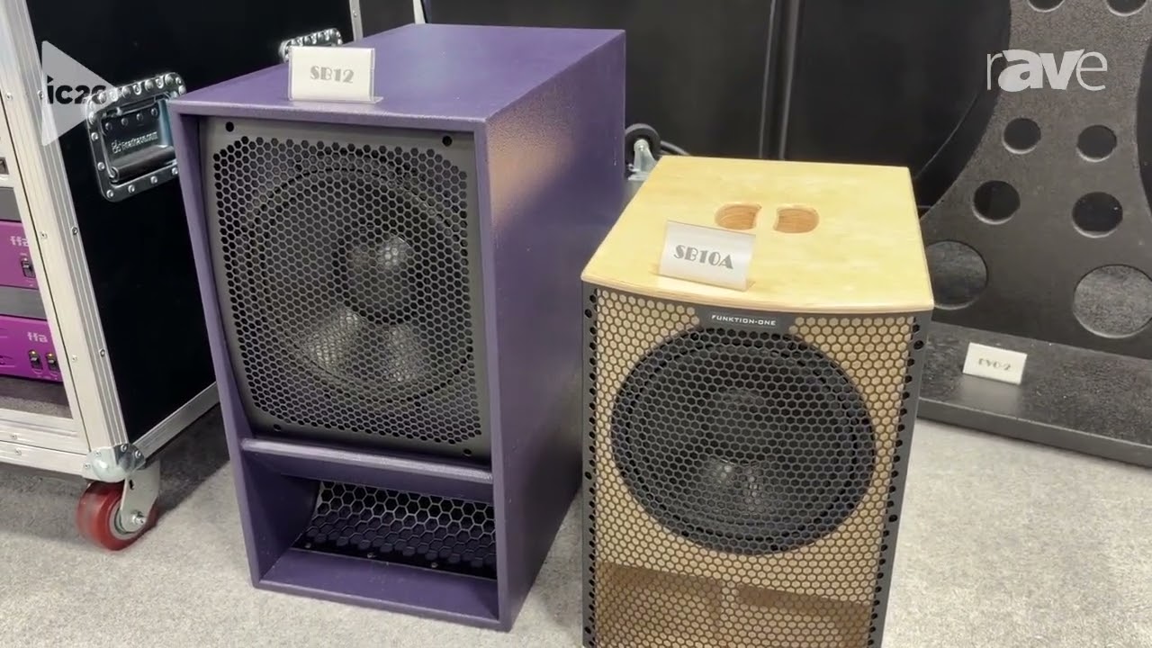 InfoComm 2026: Coherent Distribution  Exhibits Funktion-One SB10A Self-Powered 10 inch Subwoofer