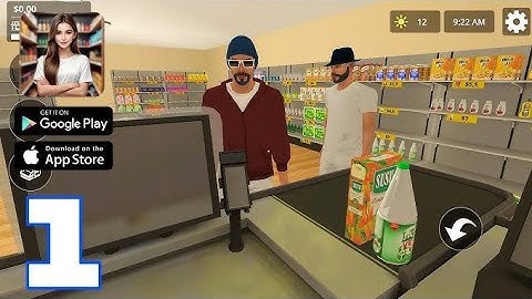 City Shop Simulator - Part 1 - Gameplay  - Store Level 1-3 (Android, iOS)