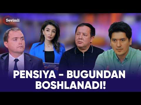 YANGI HAYOT - PENSIYA - BUGUNDAN BOSHLANADI!