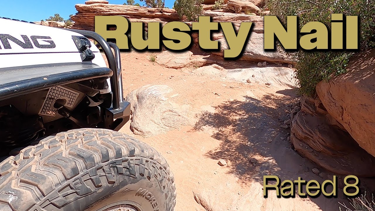 Rusty Nail Trail Moab Utah