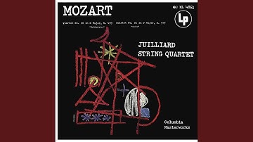 String Quartet No. 21 in D Major, K. 575 "Prussian No. 1": I. Allegretto (Remastered)