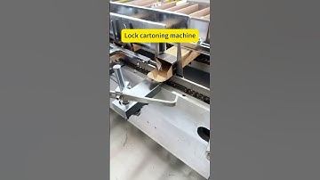 Box forming machine #foldergluer #boxmaker #boxmakingmachine #boxmaking #asmr