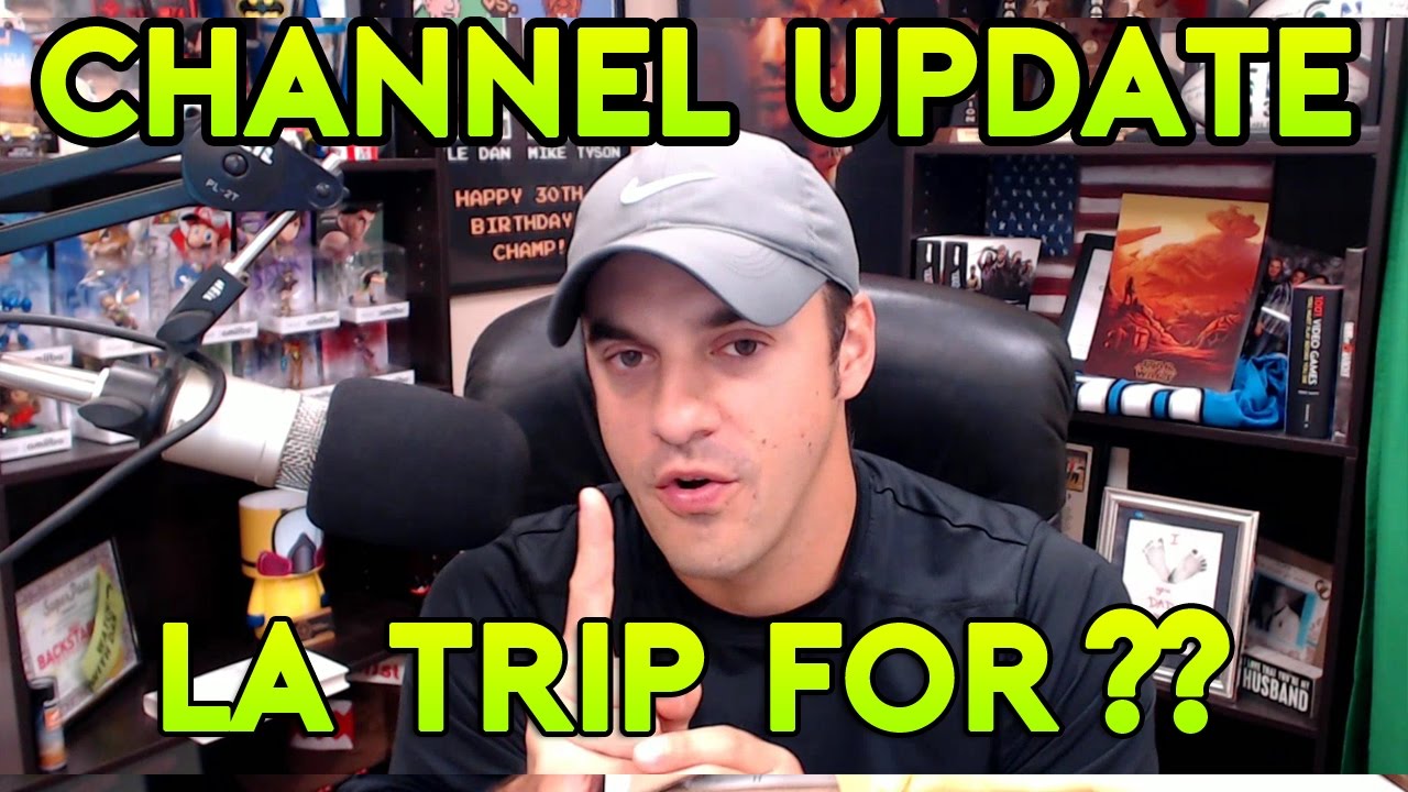 CHANNEL UPDATE & LA TRIP FOR ??? - YouTube