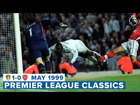 “Hasselbaink scores a critical goal!“ | Leeds United 1-0 Arsenal | Premier League Classic | 1998/99