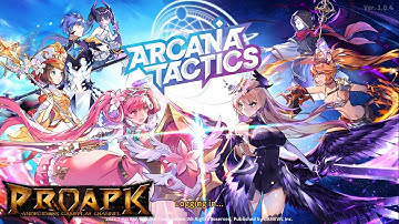 Arcana Tactics Gameplay Android / iOS (Global Launch) (GAMEVIL)