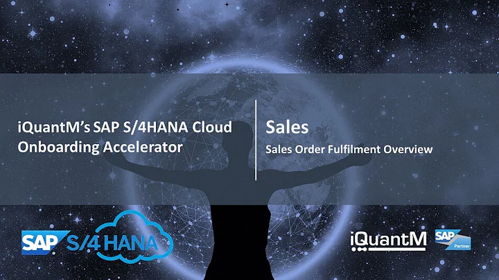 S/4HANA Cloud Demo| Sales| Sales Order Fulfilment Overview
