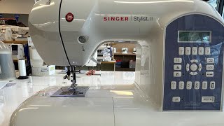 How To Thread The Singer Stylist 2 Model 5625