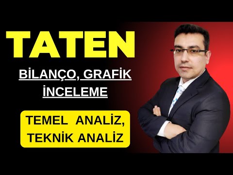 TATEN Tatlıpınar Enerji Hisse Senedi Temel, Teknik ve Bilanço Analizi (Borsa Hisse Senedi Yorumları)