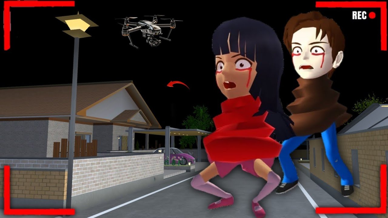 Yuta Mio P@nicked After CCTV Recorded an Anomali Pup Eek Yuta Mio Head 😱| SAKURA School Simulator