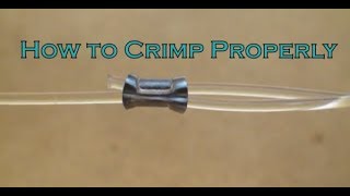 How to Properly Crimp