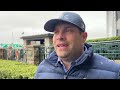 Brad Cox talks to Tom Leach about Muhimma in Central Bank Ashland Stakes (G1)