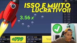 VAZOU 😱 ESTRATEGIA LUCRATIVA PRA GANHAR DINHEIRO NO JETX *JOGO DO