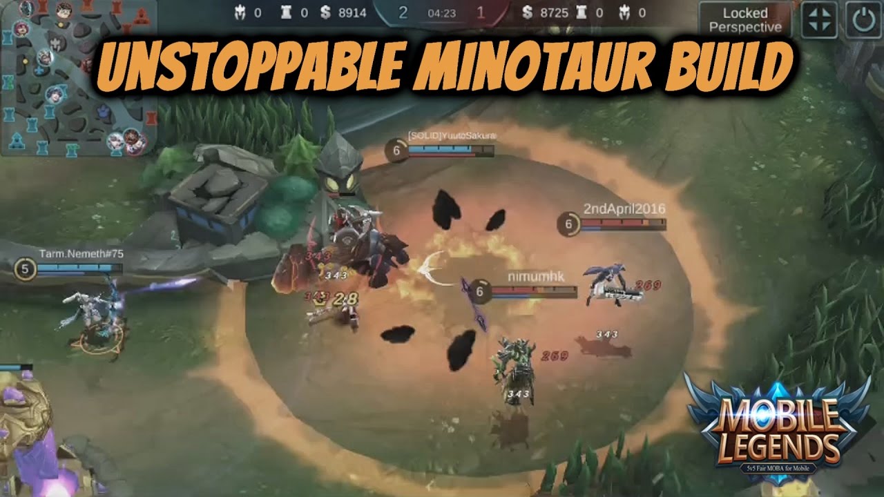 Unstoppable Minotaur Gameplay + Build - Mobile Legends Indonesia #4 ...