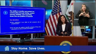 Raw Video: CDPH Director Dr. Sonia Angell On Modifying Coronavirus Shelter-In-Place Order