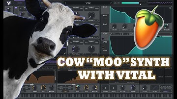 How to make a Synth from a Cow Moo with VITAL VST | Gaurakshak Synth Tutorial & FREE DOWNLOAD !